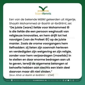 Ware liefde voor de Profeet