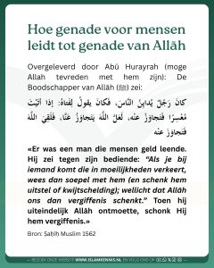 Genade voor de mensen